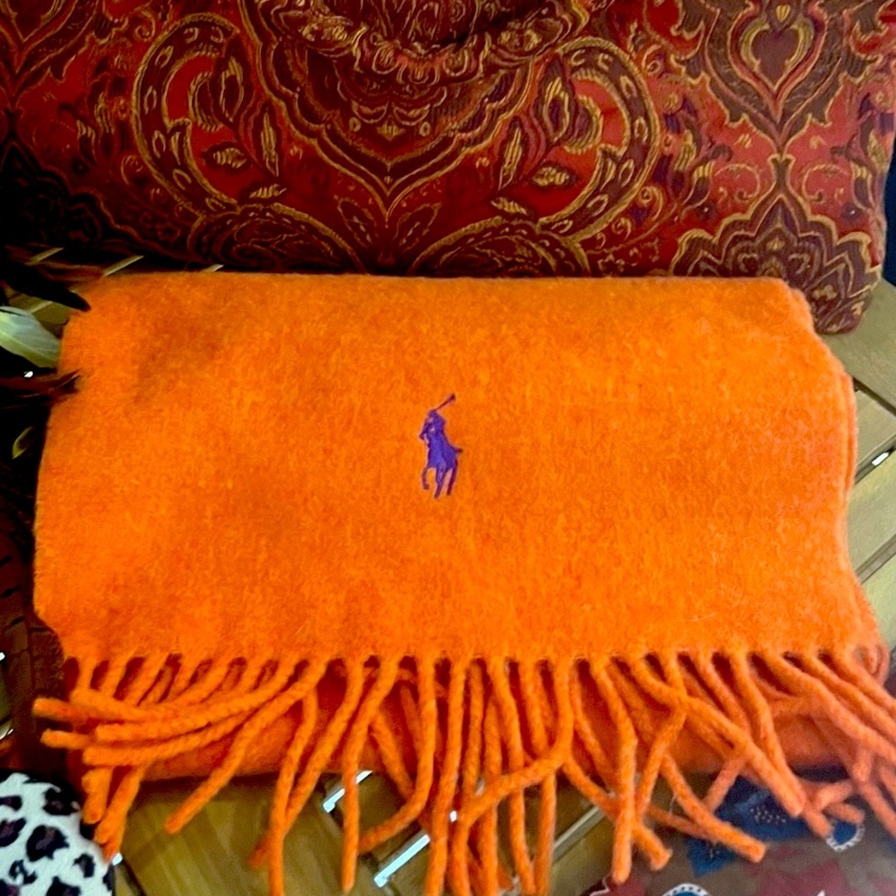🧡Orange Polo scarf🧡